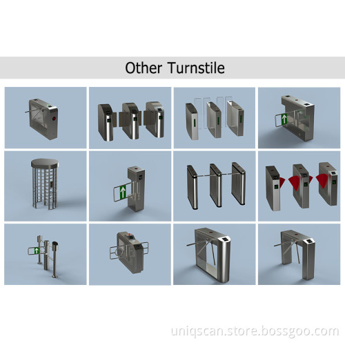 European Hotel Stainless Steel Full Height Turnstile with CE Approved